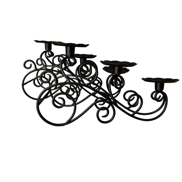 PartyLite Black Iron Candle Holder Set - Picture 5 of 5